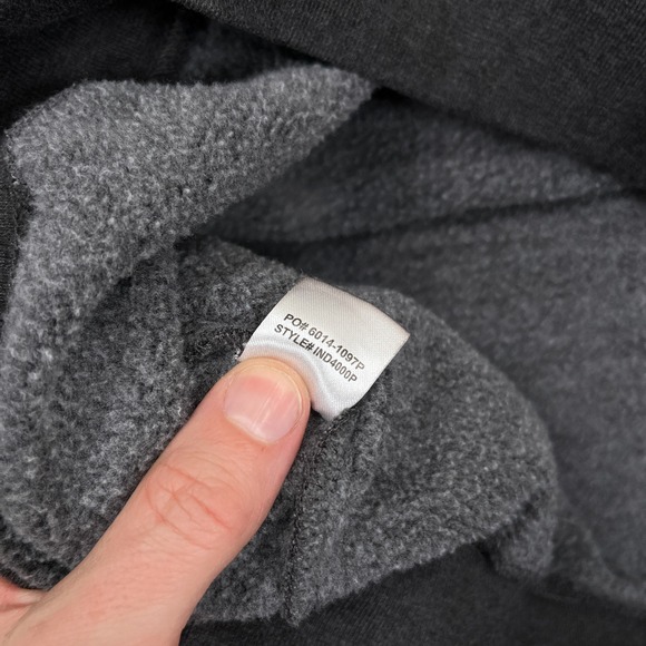 Kuiu Ultralight Hunting Hoodie Mens Medium M Charcoal Gray Pullover Drawstring - Picture 12 of 13